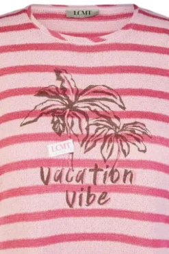 LECOMTE Shirt kirschblüte gestreift