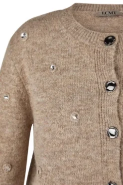 LECOMTE Strickjacke frappé melange