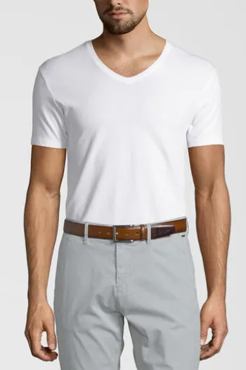 LLOYD Belts Herrengürtel cognac