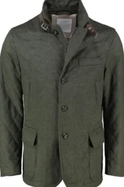 LODENFREY Loden-Steppjacke oliv