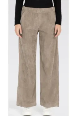 MAC Cord-Hose Chiara oxide brown Wide Fit