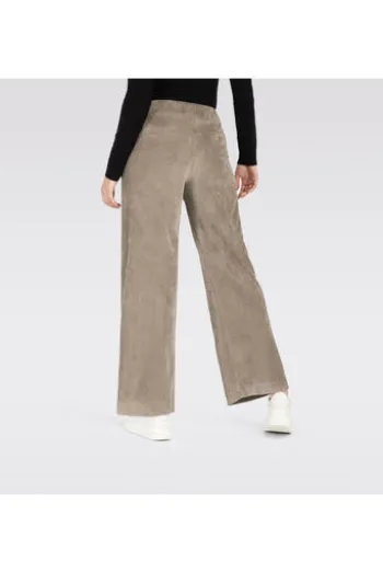 MAC Cord-Hose Chiara oxide brown Wide Fit