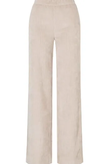 MAC Cord-Hose Chiara sand beige Wide Fit