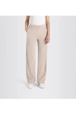 MAC Cord-Hose Chiara sand beige Wide Fit