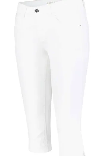 MAC Dream Capri Hose weiß