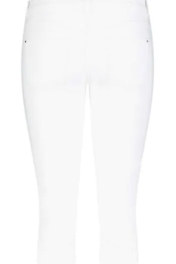 MAC Dream Capri Hose weiß