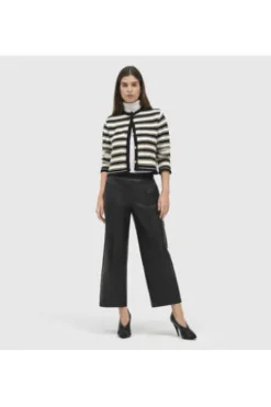 MAC JEANS - CHIARA SMART, Light vegan material Mode Hose schwarz