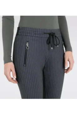 MAC JEANS - EASY, Light Jersey Mode Hose blau