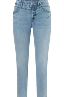 MAC JEANS - RICH SLIM, Super soft summer denim blau