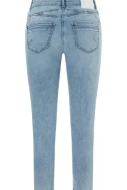 MAC JEANS - RICH SLIM, Super soft summer denim blau