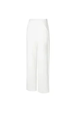 MAC WIDELEG, Premium Piqué weiss