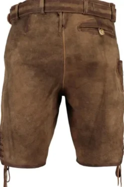 MADDOX Friedolin Ledershorts braun