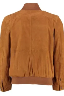 MADDOX Leder-Blouson cognac