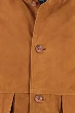 MADDOX Leder-Blouson cognac