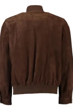 MADDOX Leder-Blouson Gunter braun