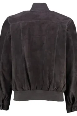 MADDOX Leder-Blouson Gunter marine