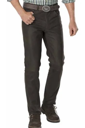 MADDOX Lederjeans