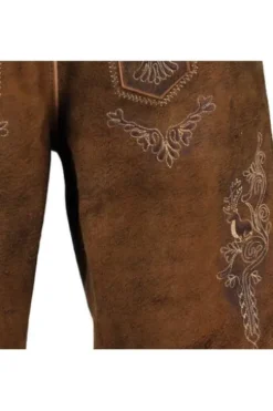 MADDOX Ledershorts Friedolin braun