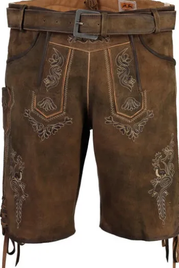 MADDOX Ledershorts Friedolin kiesel