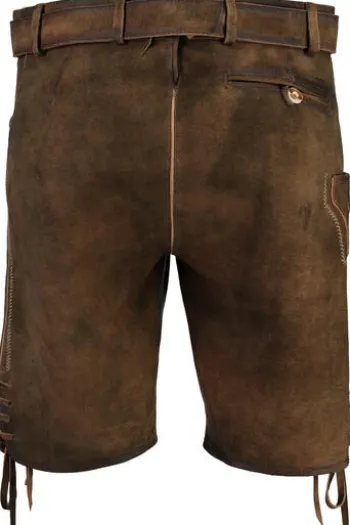 MADDOX Ledershorts Friedolin kiesel