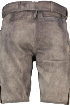MADDOX Leder Shorts Neuenberg anthrazit einfarbig