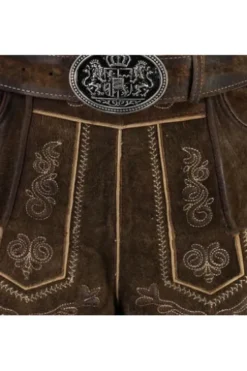 MADDOX Leder Shorts Ronn birke