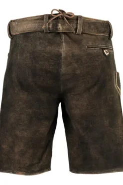 MADDOX Ledershorts Silberberg bisam Ziegenveloursleder