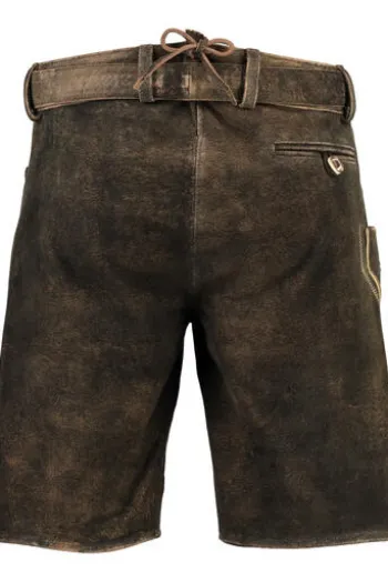 MADDOX Ledershorts Silberberg bisam Ziegenveloursleder