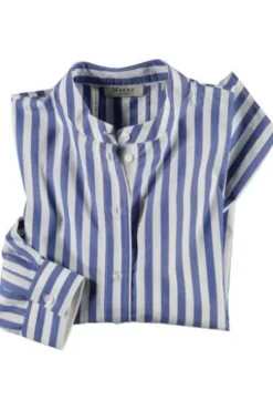 MAERZ Bluse blau gestreift