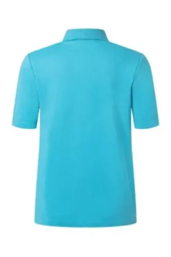 MAERZ Piqué Polo Shirt delphinium blue