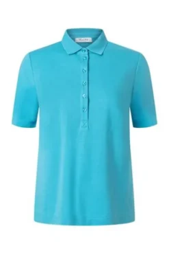 MAERZ Piqué Polo Shirt delphinium blue