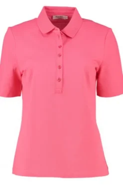 MAERZ Piqué Polo-Shirt koralle