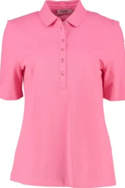 MAERZ Piqué Polo Shirt pink
