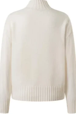 MAERZ Pullover natur Merinowolle