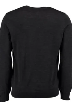 MAERZ Rundhals Pullover anthrazit