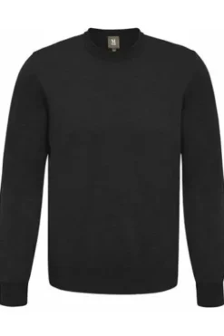MAERZ Rundhals Pullover anthrazit
