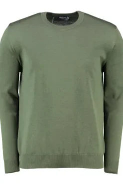 MAERZ Rundhals Pullover moos garden