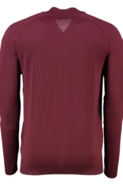 MAERZ Strickjacke barolo wine