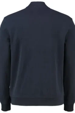 MAERZ Strickjacke marine für Herren mit Schalkragen