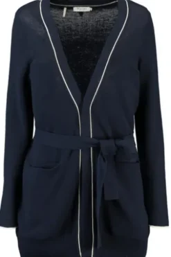 MAERZ Strickjacke marine in Linksstrick