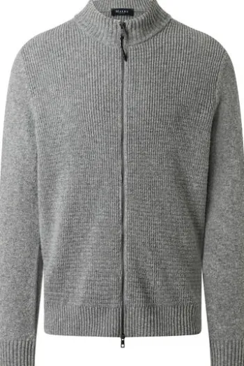 MAERZ Strickjacke mercury grey