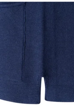 MAERZ Strickjacke midnight sail- blau in Organic-Baumwoll-Qualität