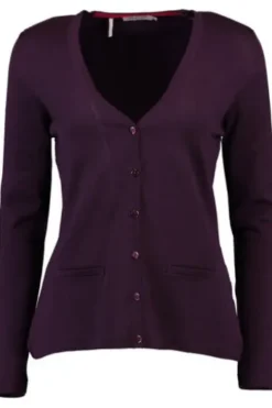 MAERZ Strickjacke pflaume