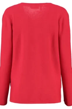 MAERZ Strickjacke rot in softer Natur-Qualität