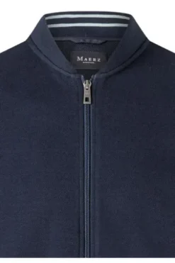 MAERZ Sweat Jacke Wirk dawn blue