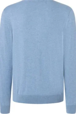 MAERZ V-Auschnitt Pullover hellblau