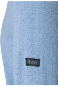 MAERZ V-Auschnitt Pullover hellblau