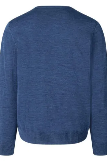 MAERZ V-Ausschnitt Pullover deep sea
