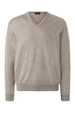 MAERZ V-Ausschnitt Pullover iced latte