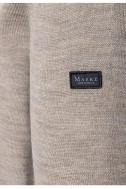 MAERZ V-Ausschnitt Pullover iced latte